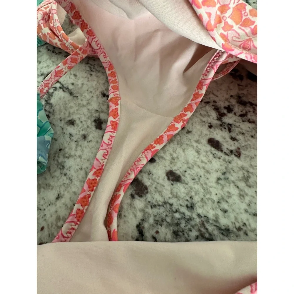 Vineyard Vines 2pc Girls Bikini swimsuit S 7/8 lot of‎ 2